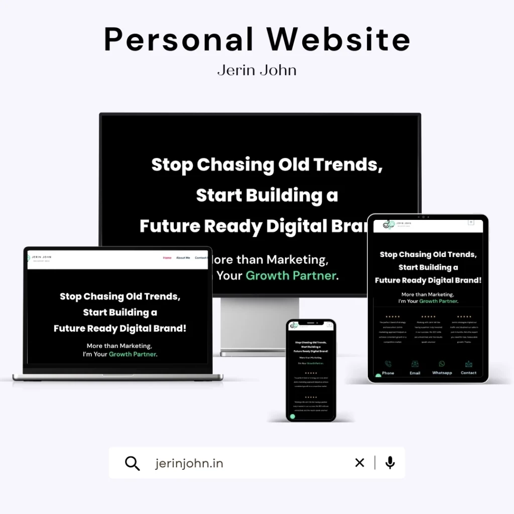Jerin John Website
