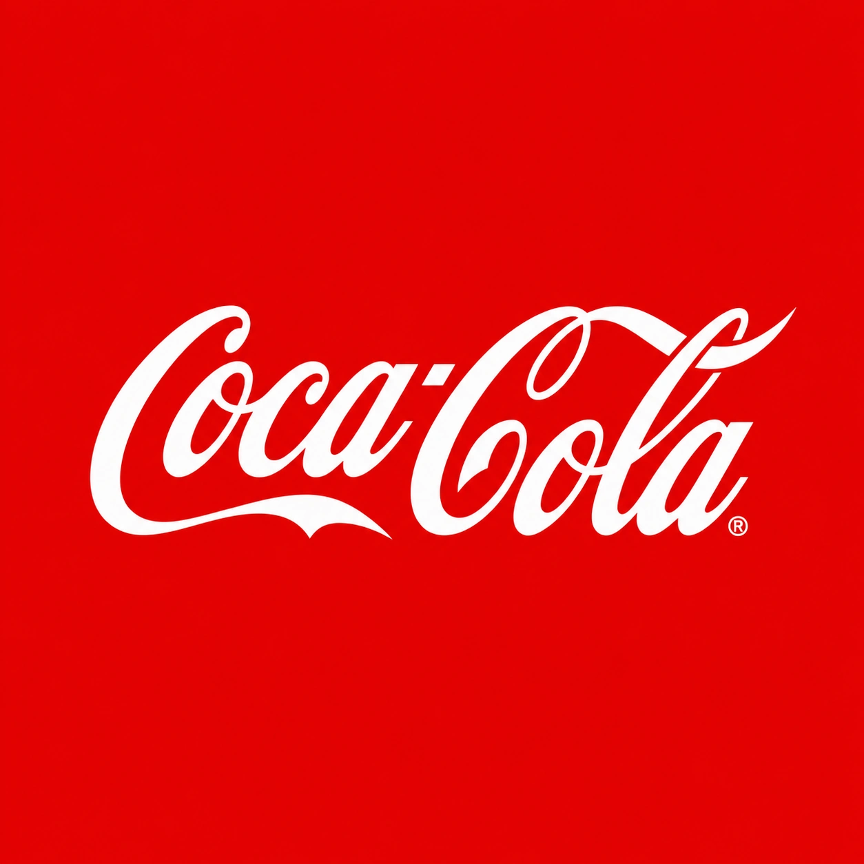 cocacola logo red background