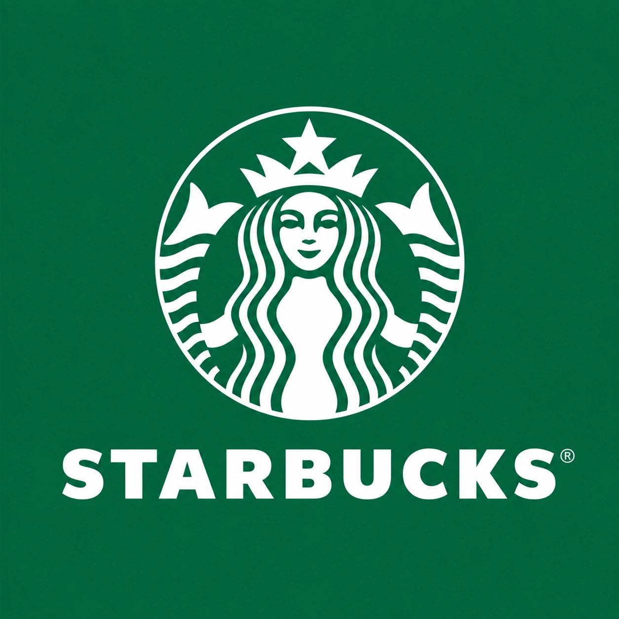 starbucks logo green background