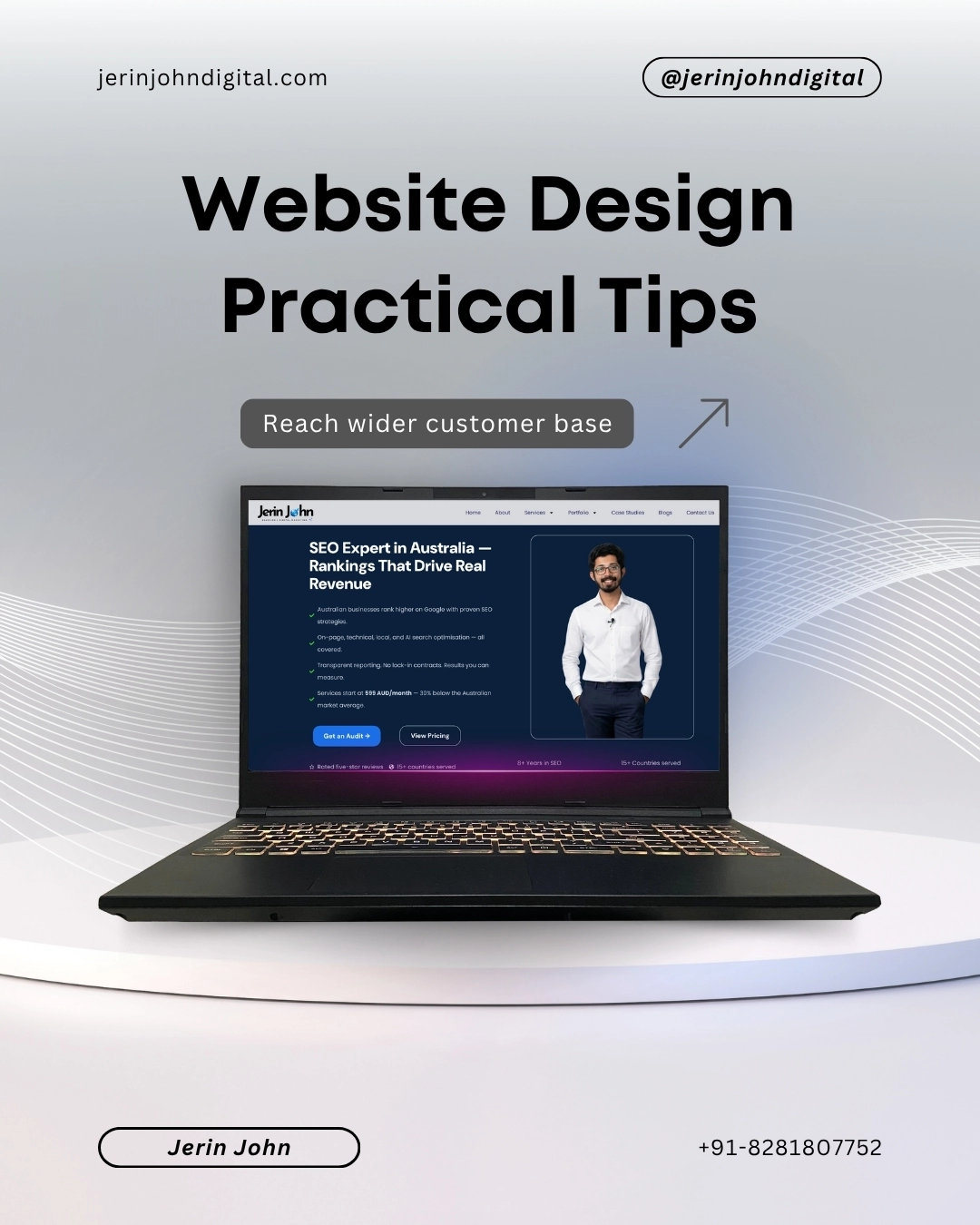 Latest Web Design Insights and Blogs by Jerin John