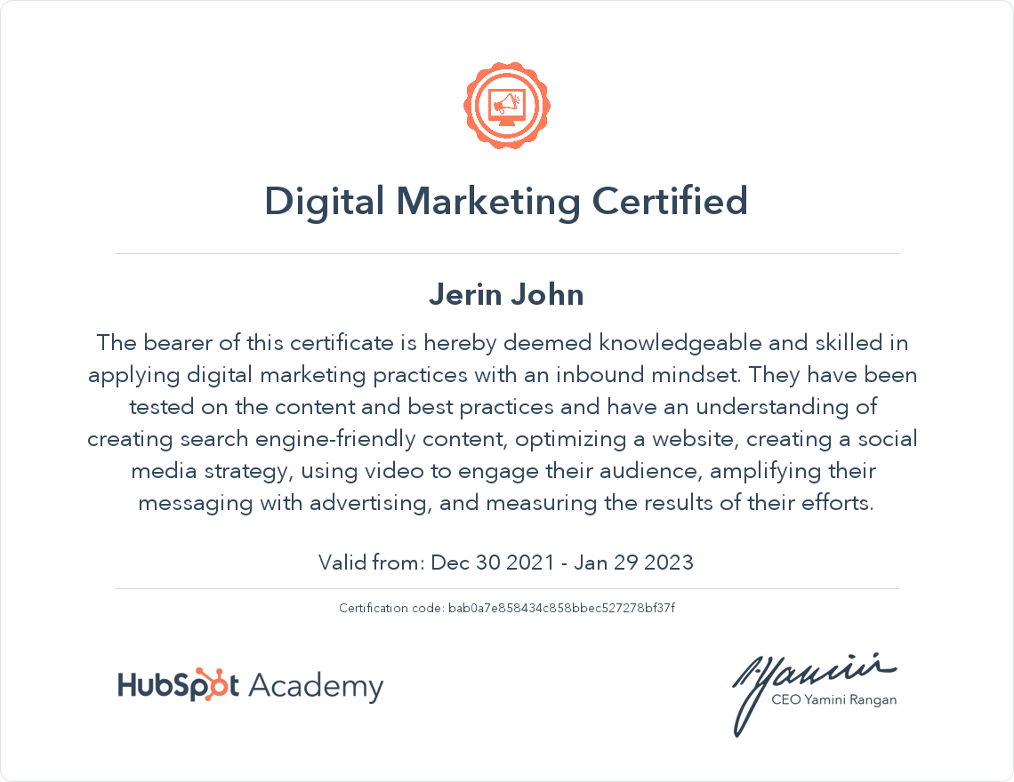 Jerin-SEO-Expert-Got-Digital-Marketing-Certified-by-Hubspot